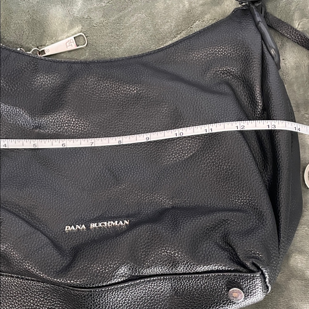 Dana Buchman Black Shoulder Bag - Picture 2 of 13